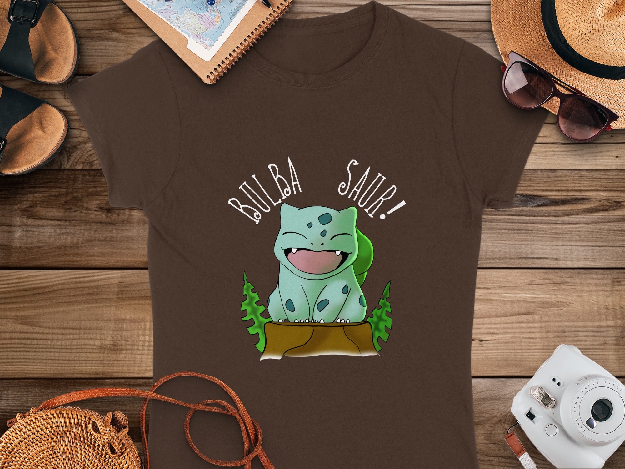 Bulbasaur Graphic Design T-Shirt for Fans