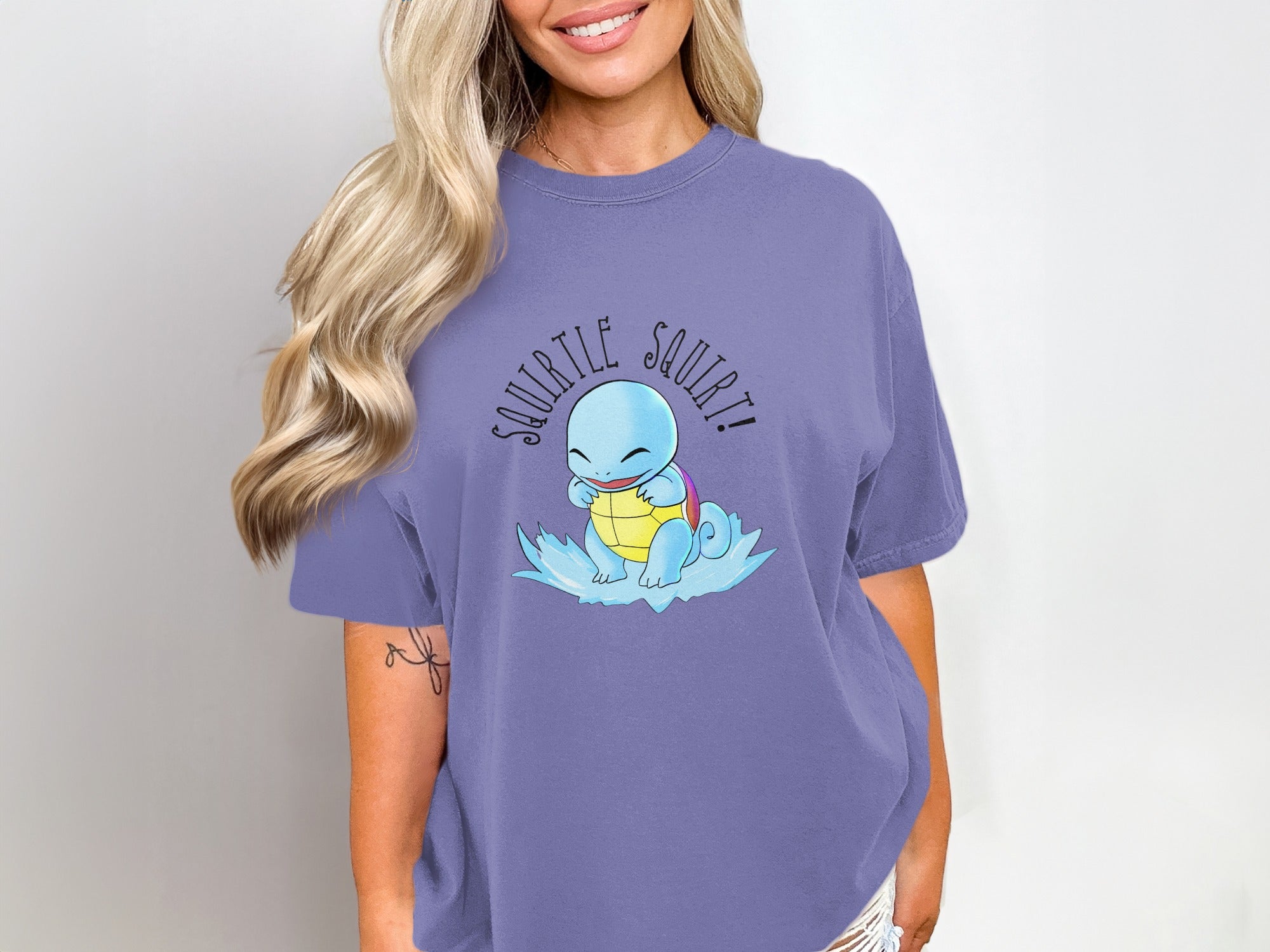 Squirtle Squirt! Graphic T-Shirt for Fans