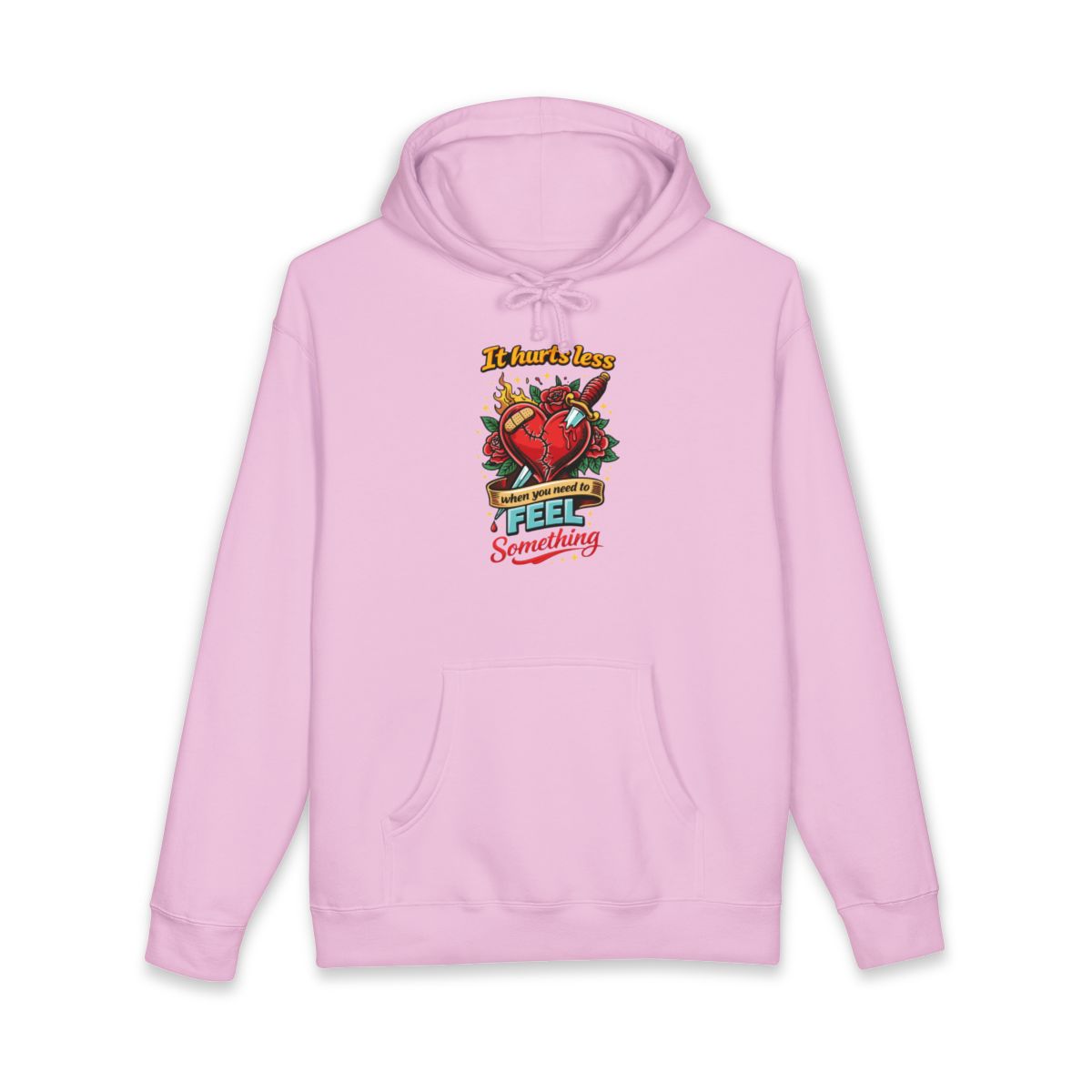 It Hurts Less When You Need to Feel Something Hoodie