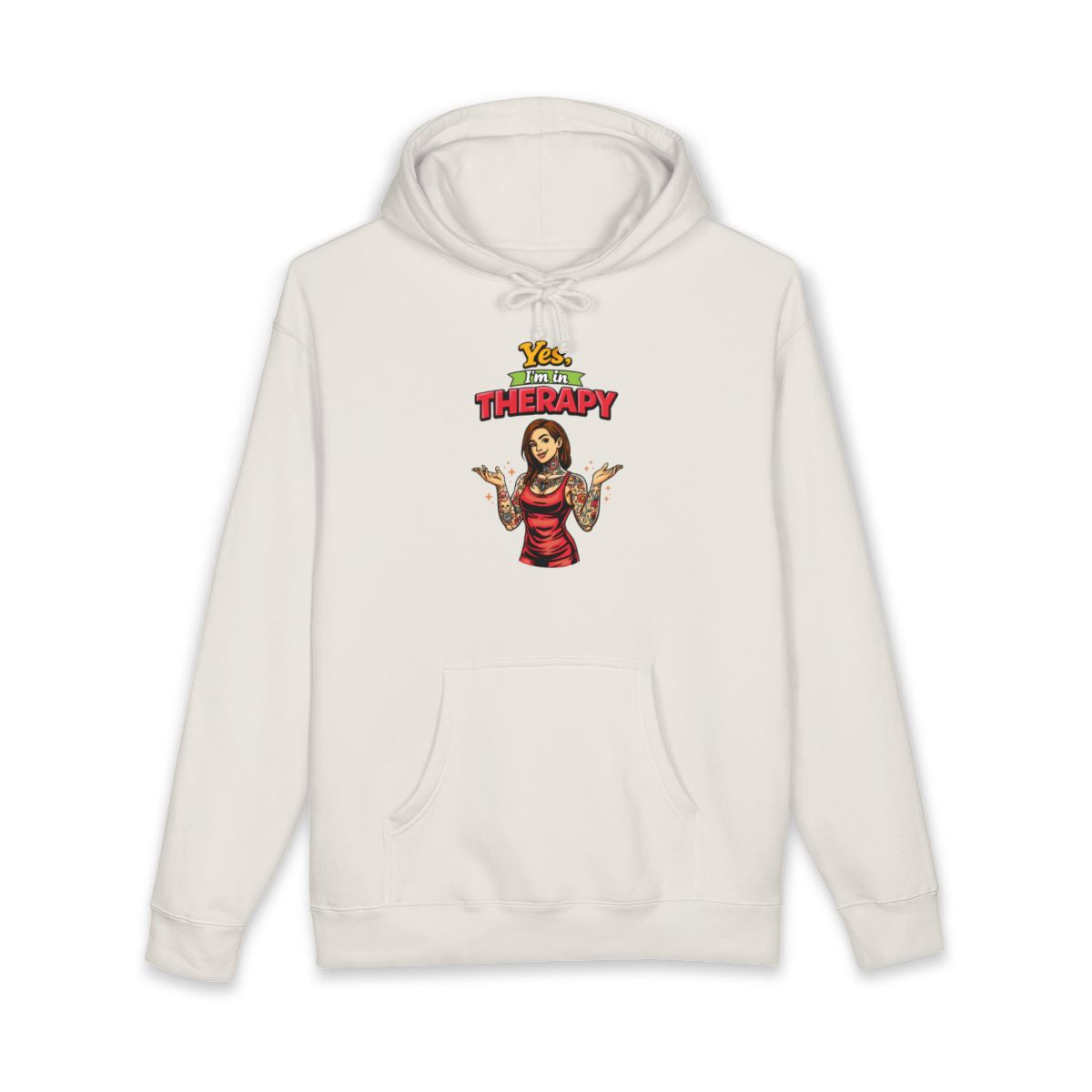 Yes I'm in Therapy Graphic Hoodie Perfect Statement Piece