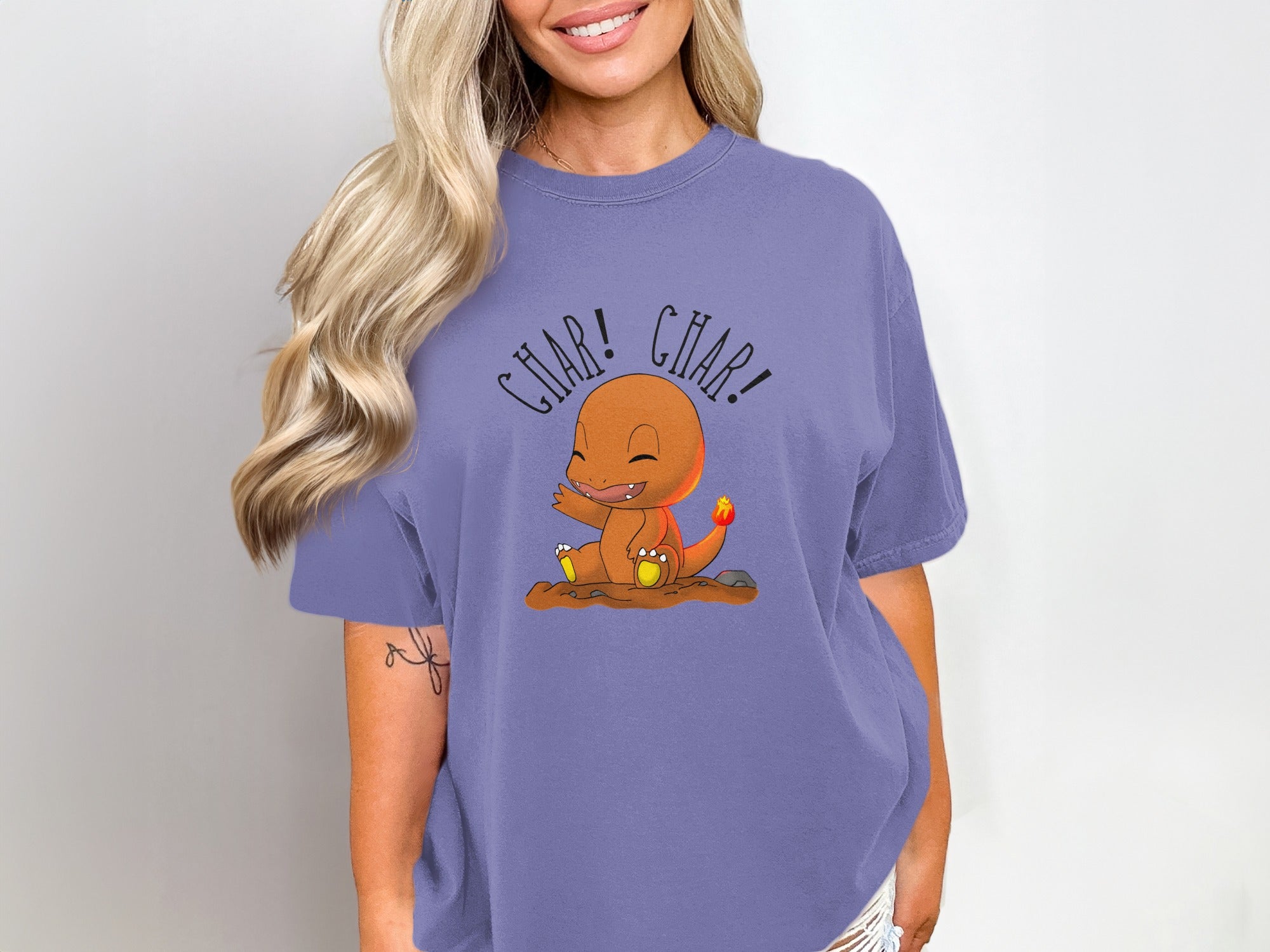 Char Char Anime Character Graphic Women's T-Shirt