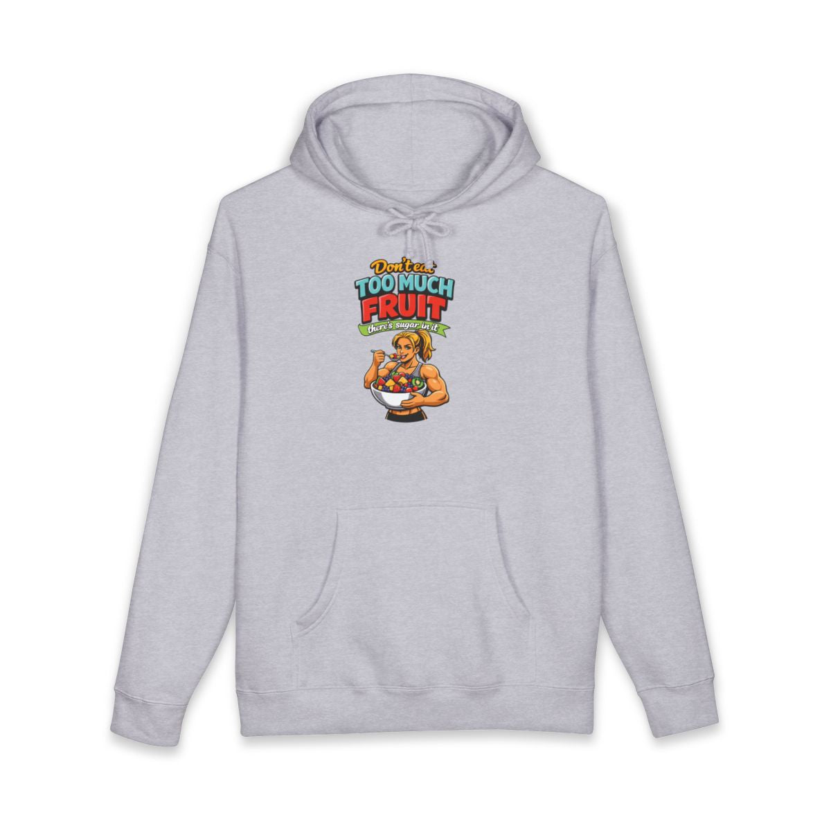 Too Much Fruit Graphic Design Hooded Sweatshirt Apparel