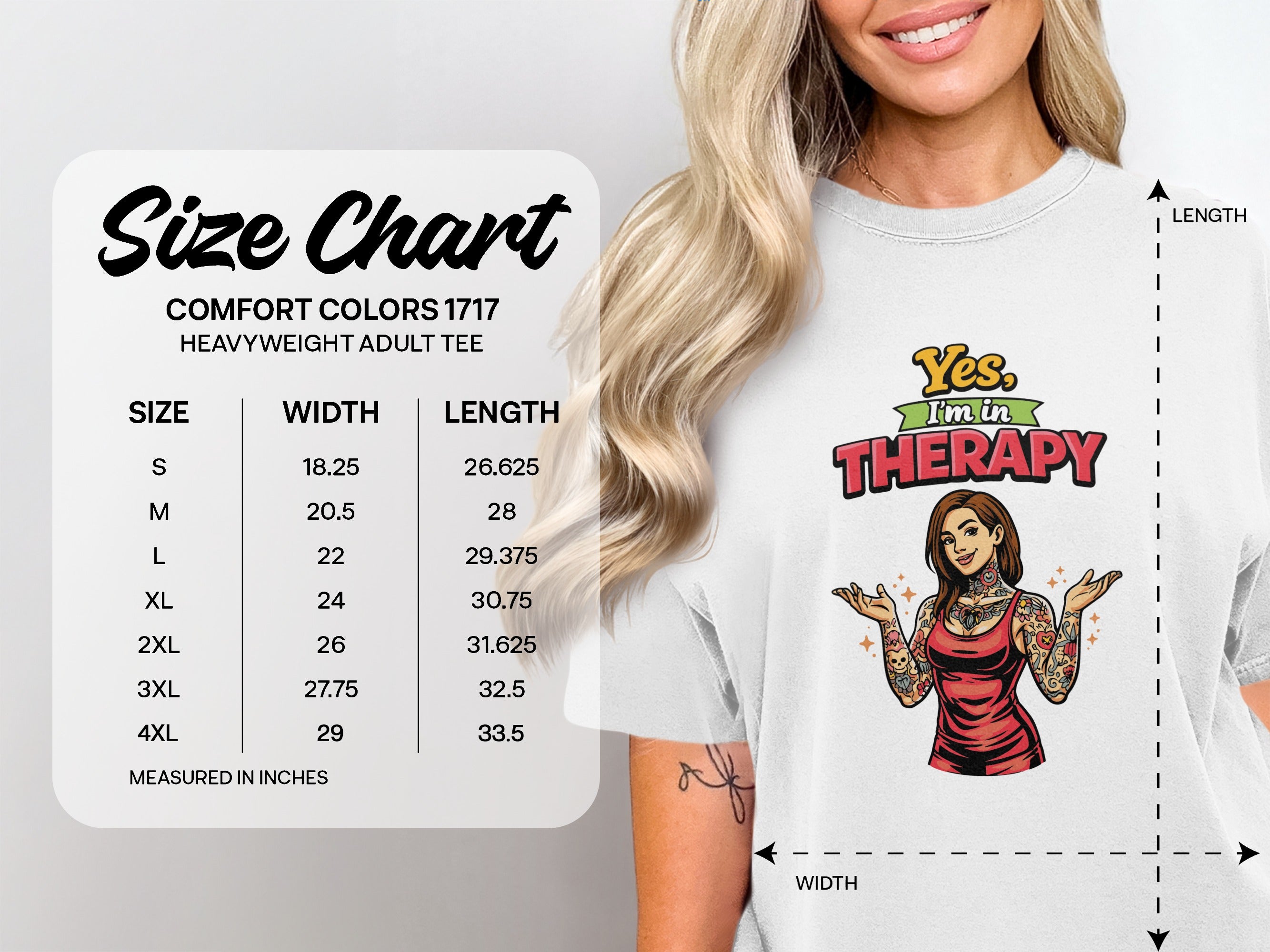 Yes I'm in Therapy Graphic T-Shirt for Adults