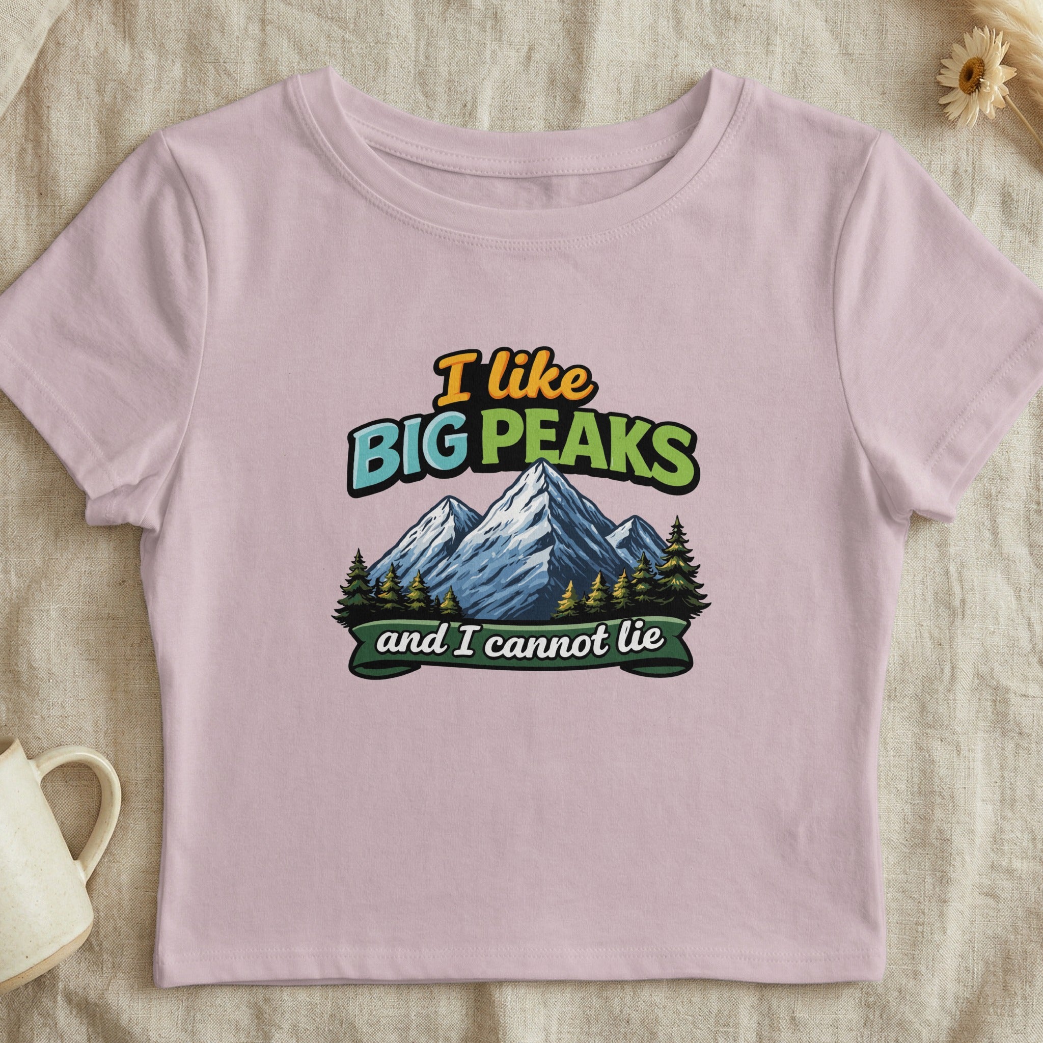 I Like Big Peaks and I Cannot Lie Graphic Tee