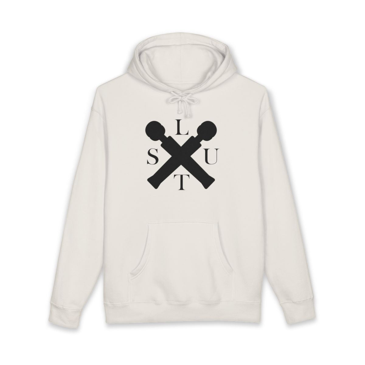Unique Black and White Design Graphic Hoodie