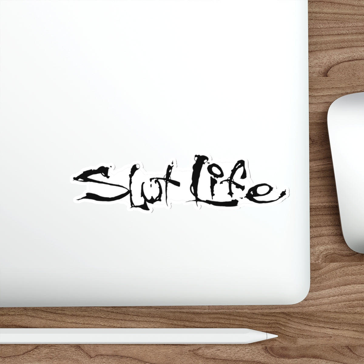 Sloot Life Sticker with Artistic Script Text