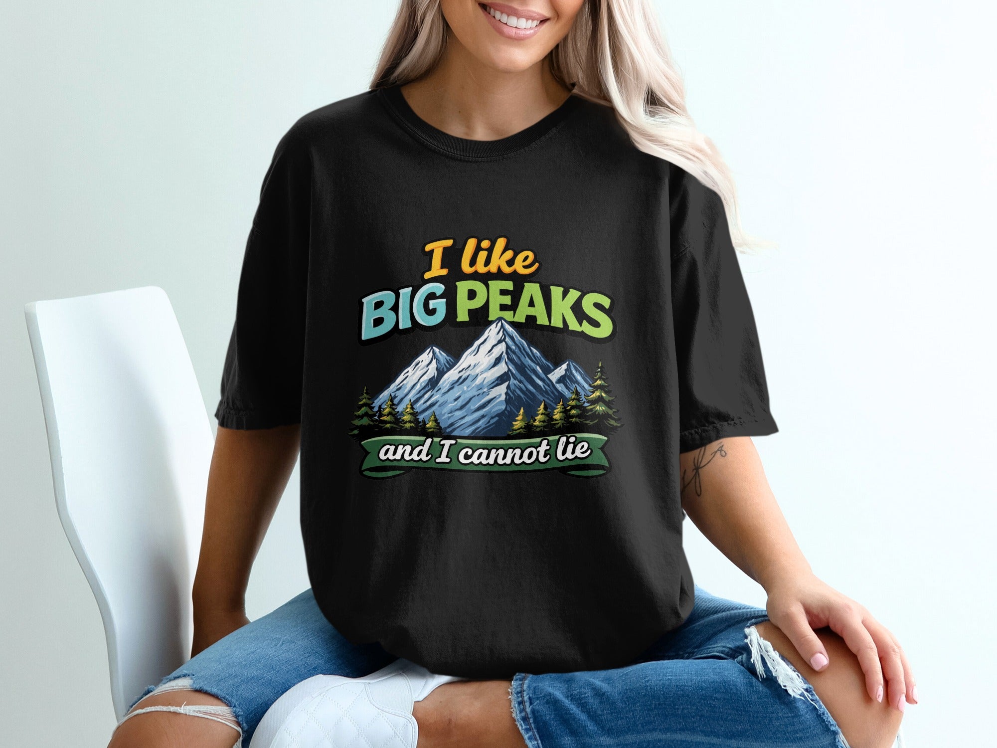 I Like Big Peaks And I Cannot Lie T-shirt