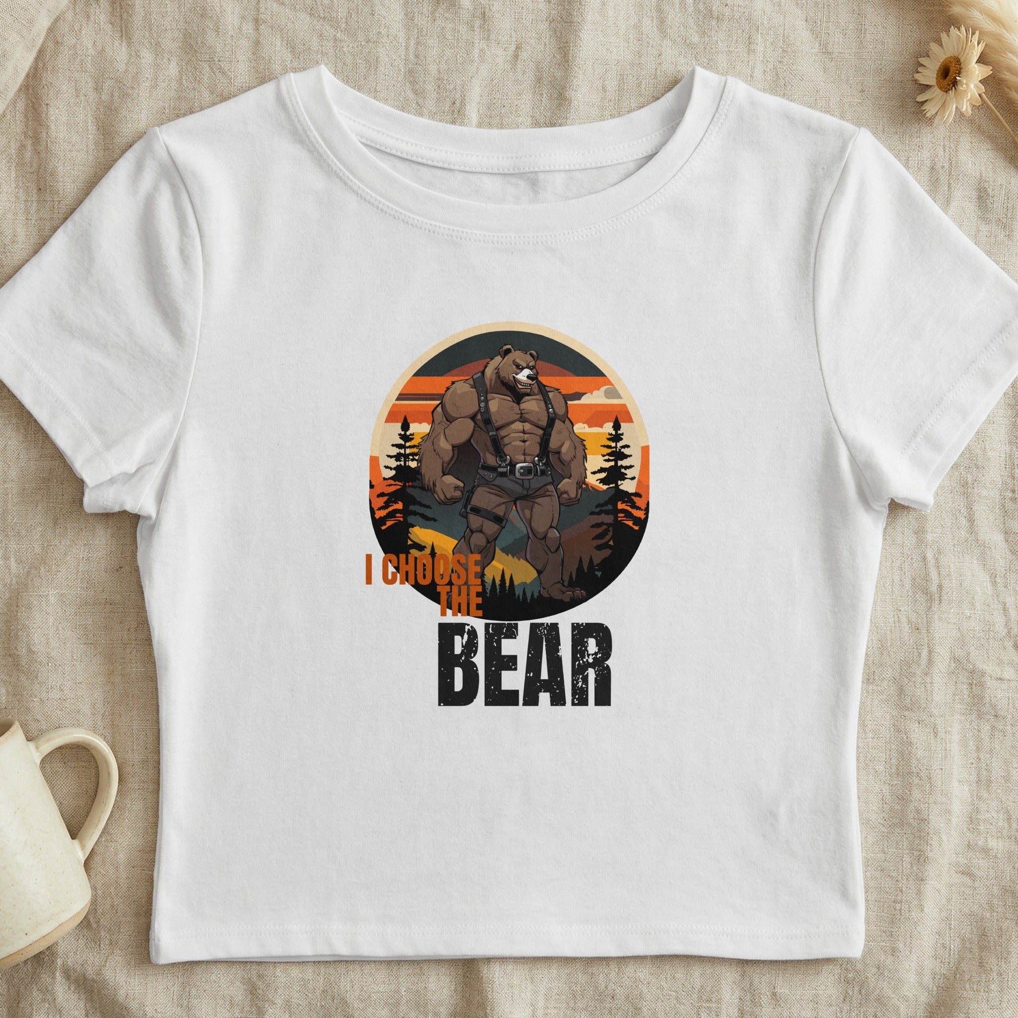 I Choose the Bear Graphic Design T-shirt