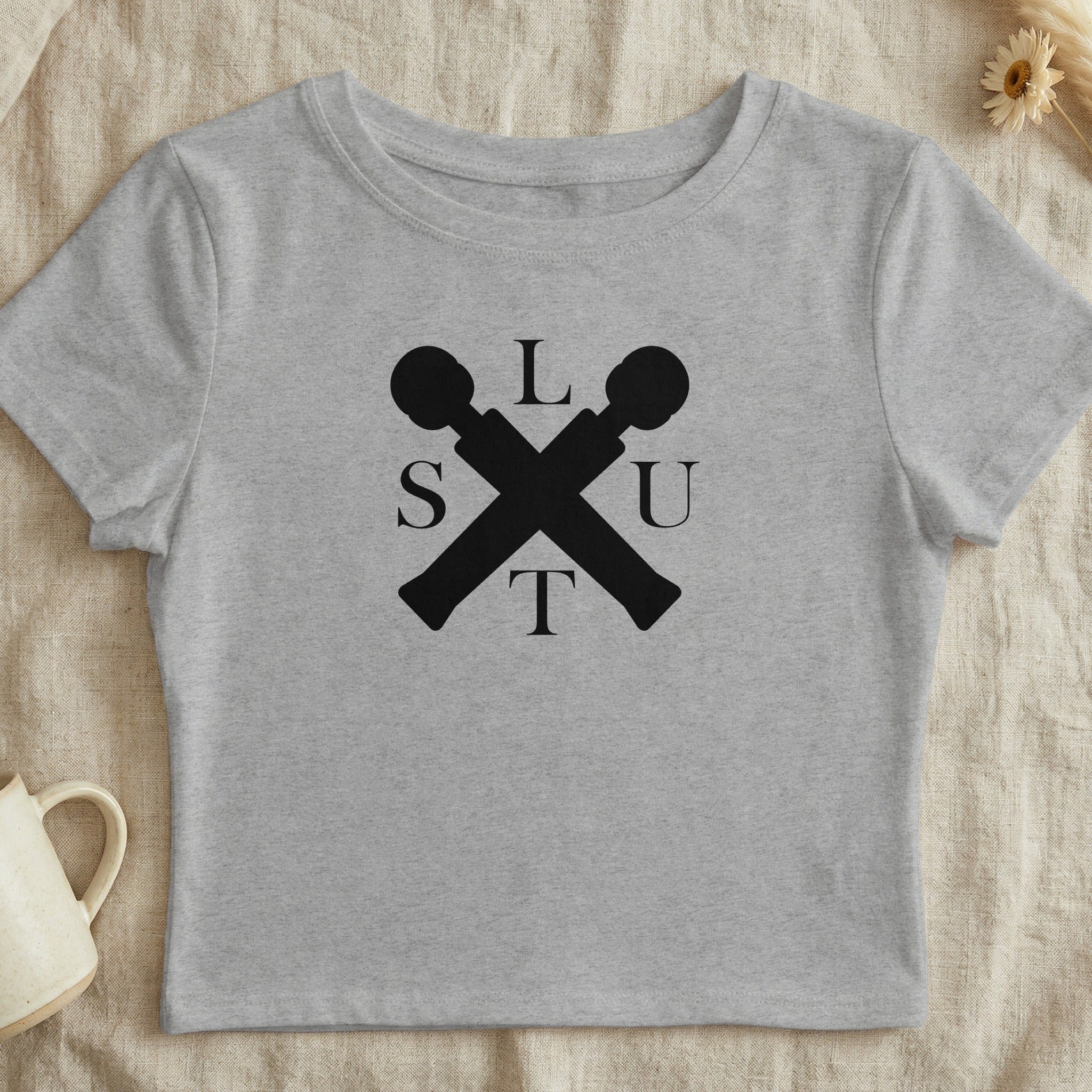 Stylish Gray Short Sleeve Graphic Print Shirt