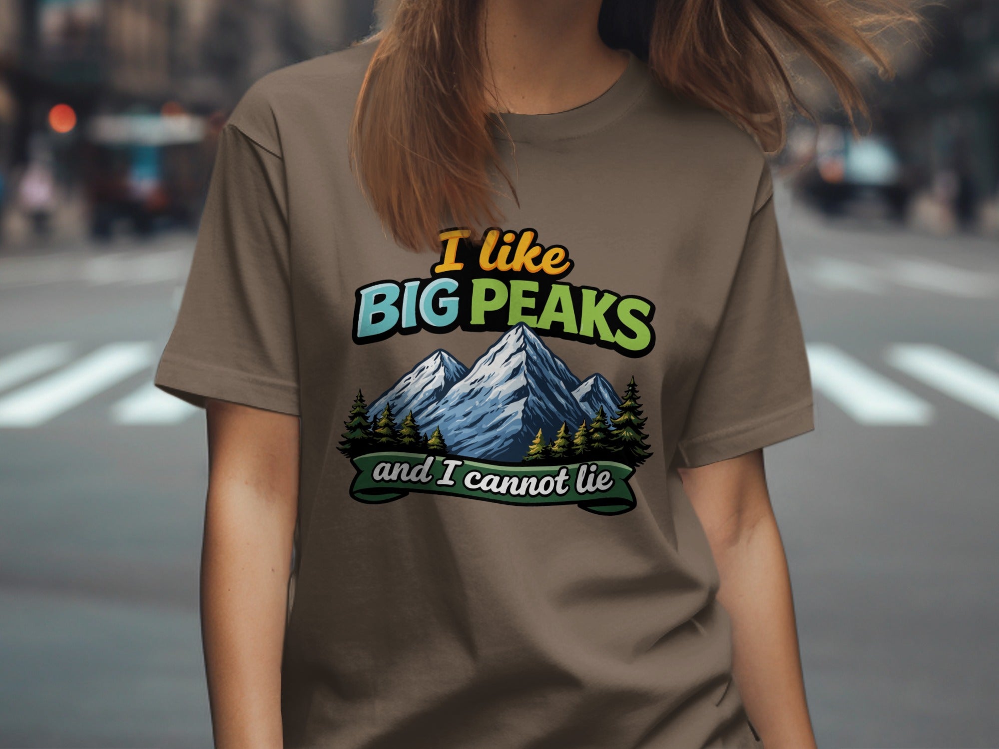 I Like Big Peaks and I Cannot Lie T-Shirt Product