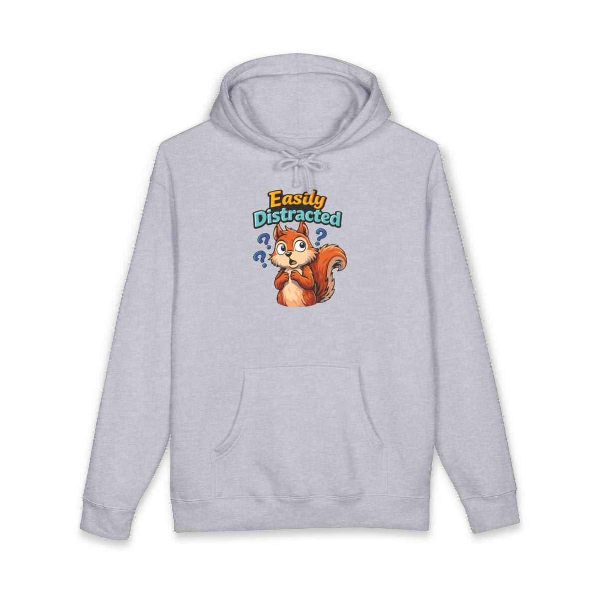 Easily Distracted Cute Squirrel Hoodie