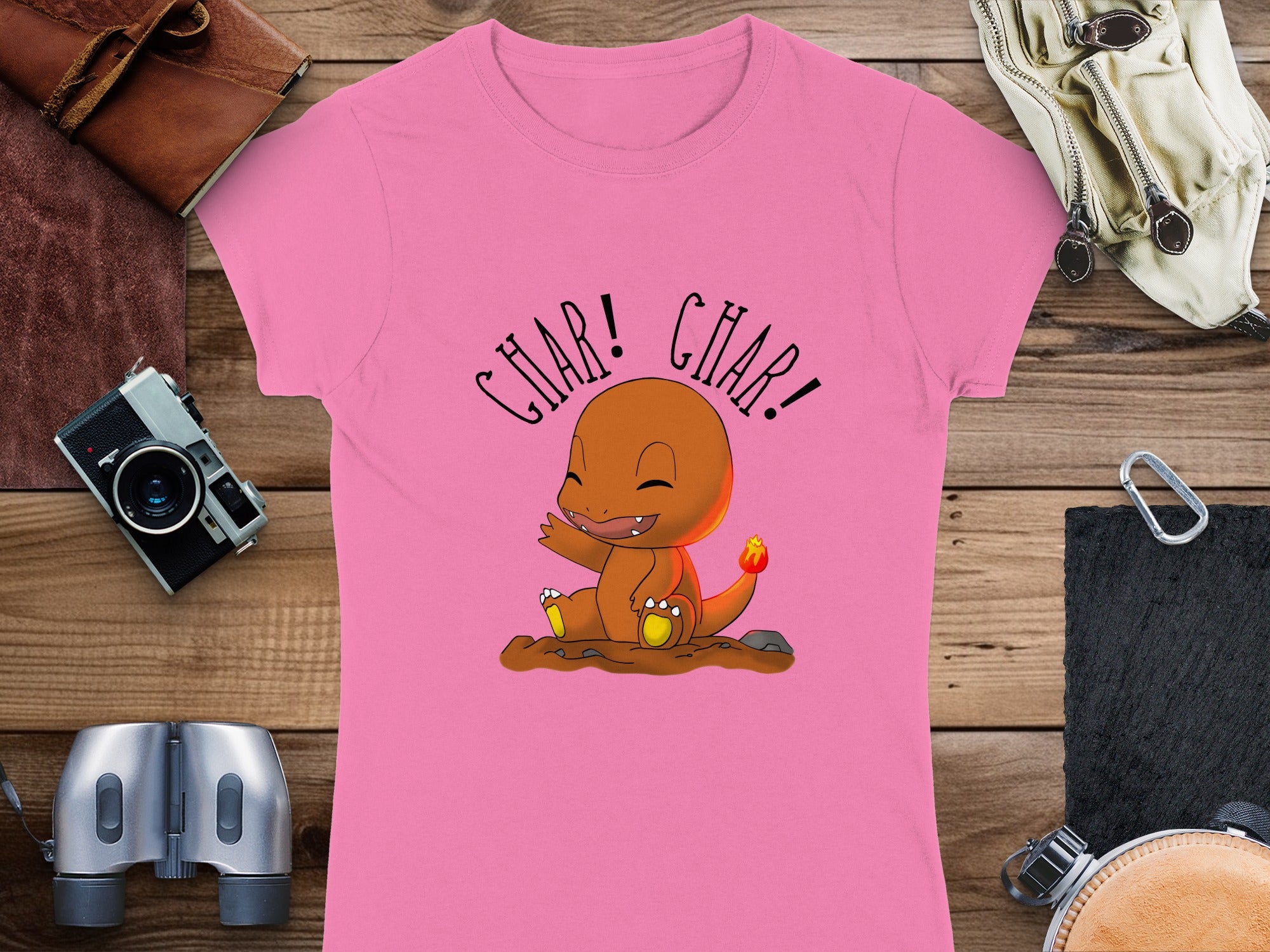 Cute Char Character Tee Shirt for Kids and Adults