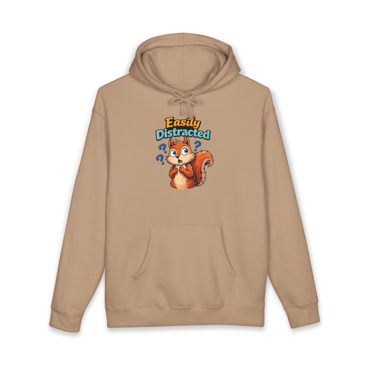 Easily Distracted Squirrel Hoodie for Animal Lovers