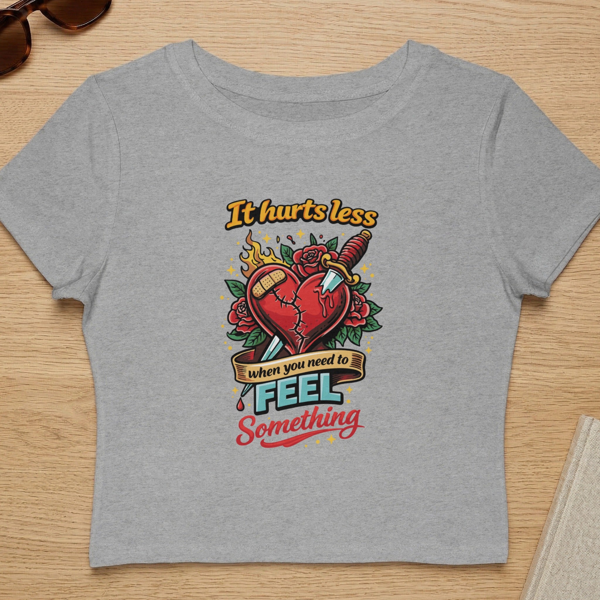 It Hurts Less When You Need to Feel Something Shirt