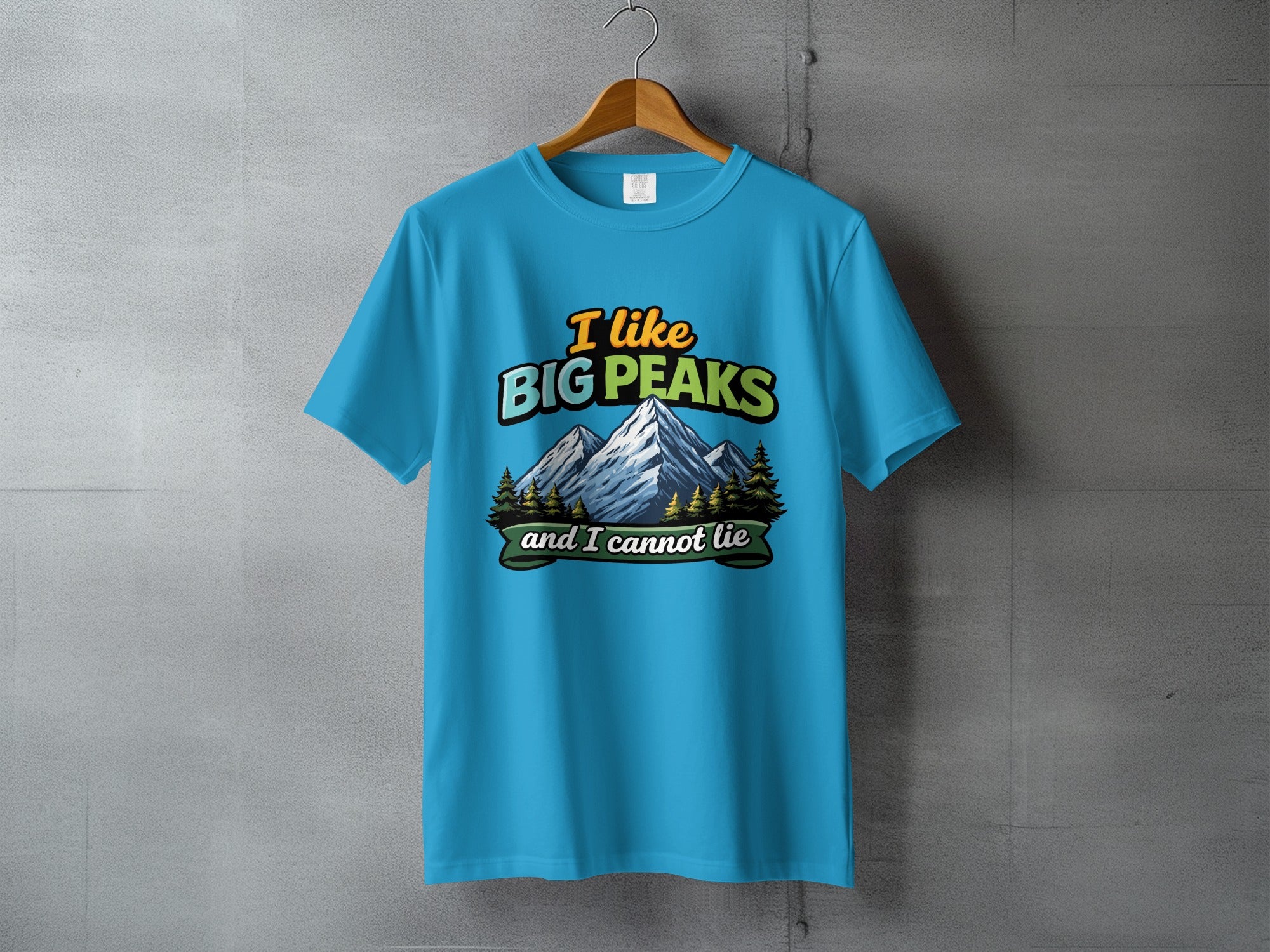 I Like Big Peaks and I Cannot Lie Funny T-Shirt