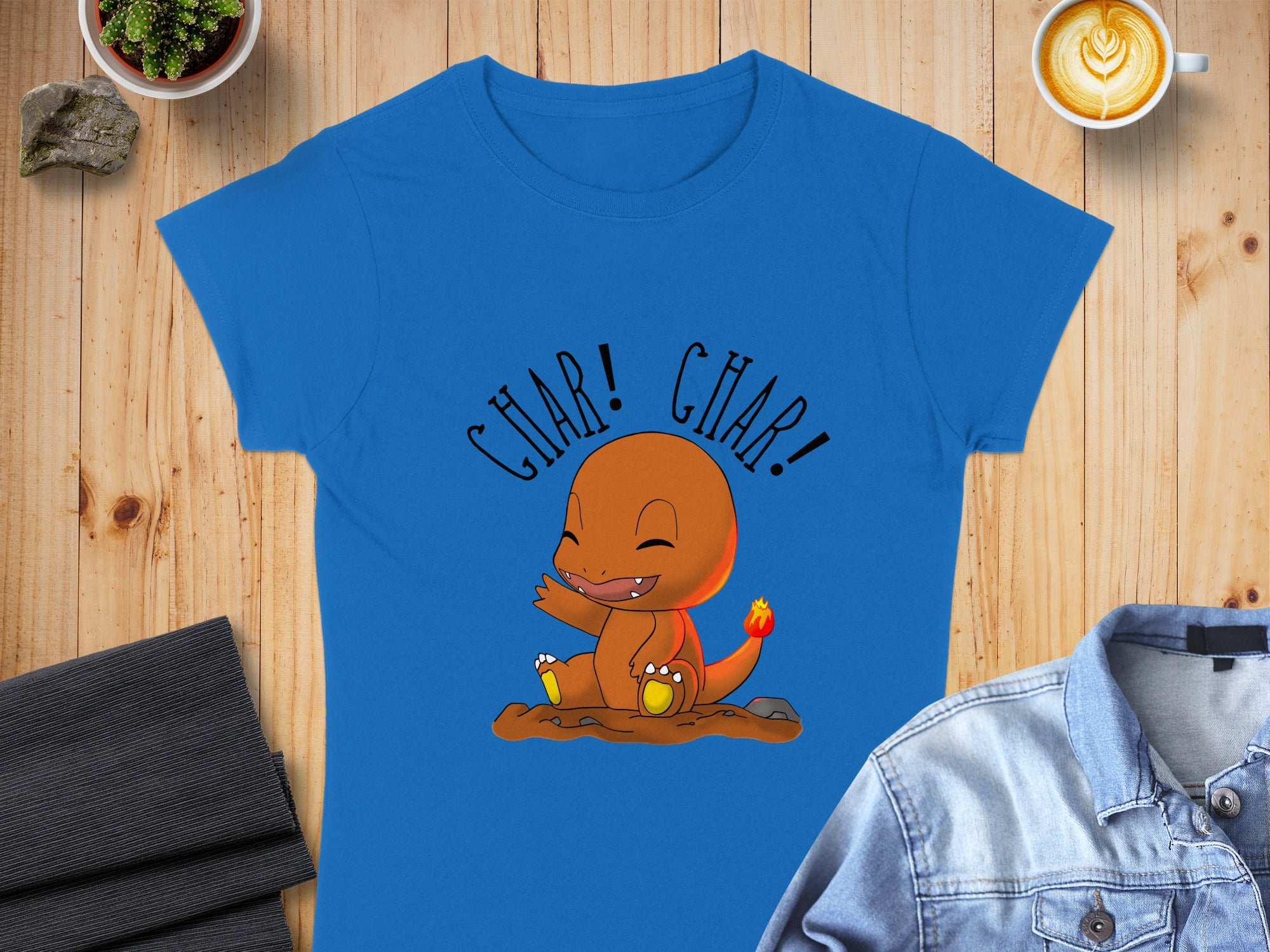 Char Char Animated Character Themed Shirt