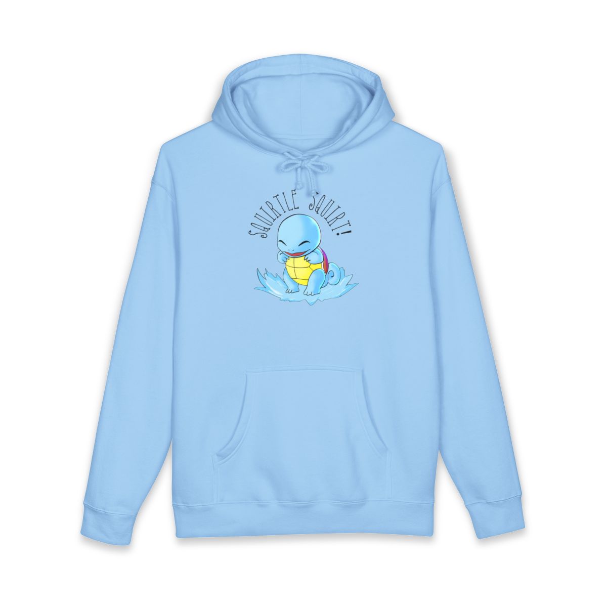 Squirtle Squad Light Blue Hoodie Youth Apparel