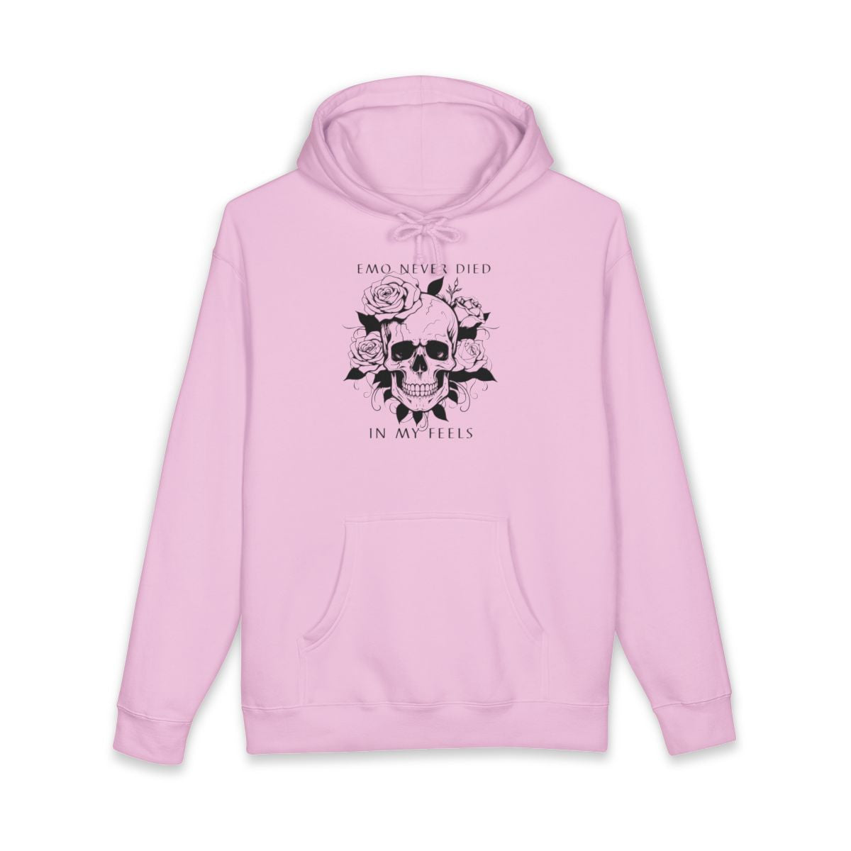 Emo Never Died In My Feels Skull Design Hoodie
