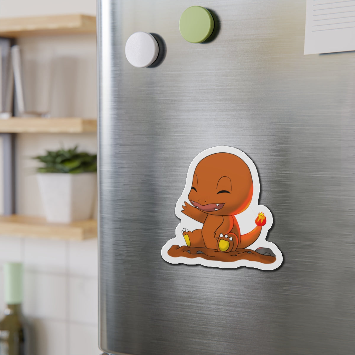 Adorable Character Magnetic Fridge Sticker Decor