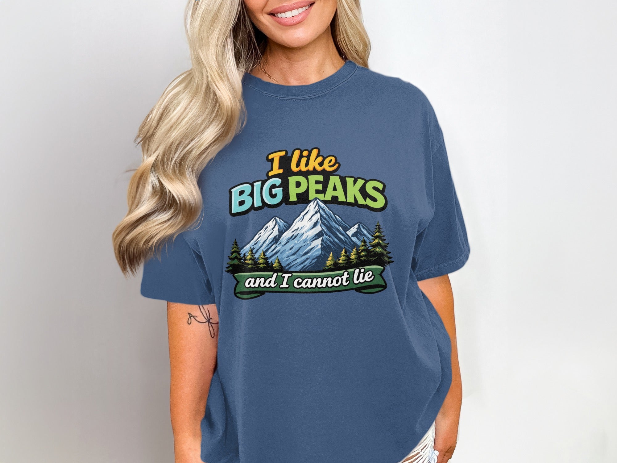 I Like Big Peaks and I Cannot Lie Graphic Tee