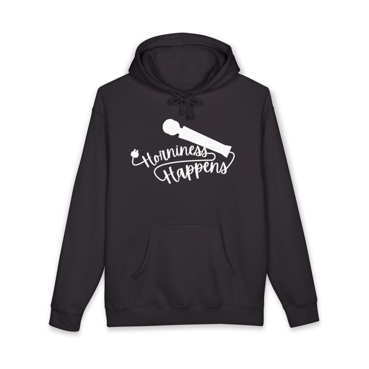Horniness Happens Graphic Hoodie Fun Comfort Wear