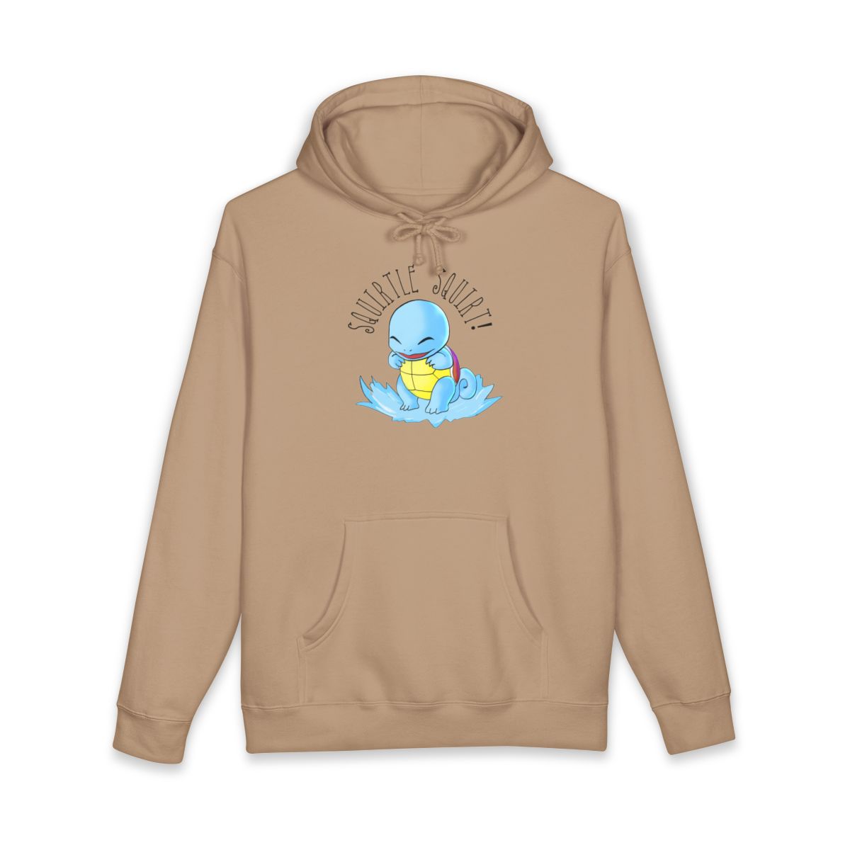 Squirtle Squirt Graphic Hoodie Fashion Top