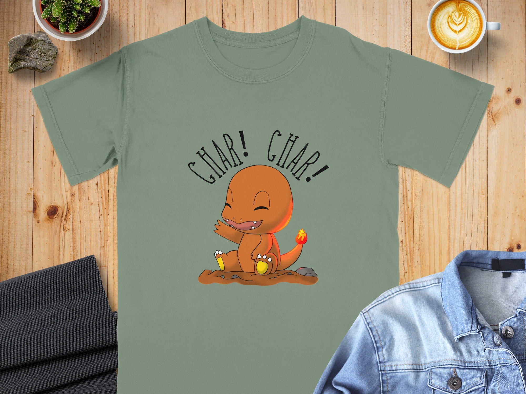 Cute Charmander Char! Char! T-Shirt Product