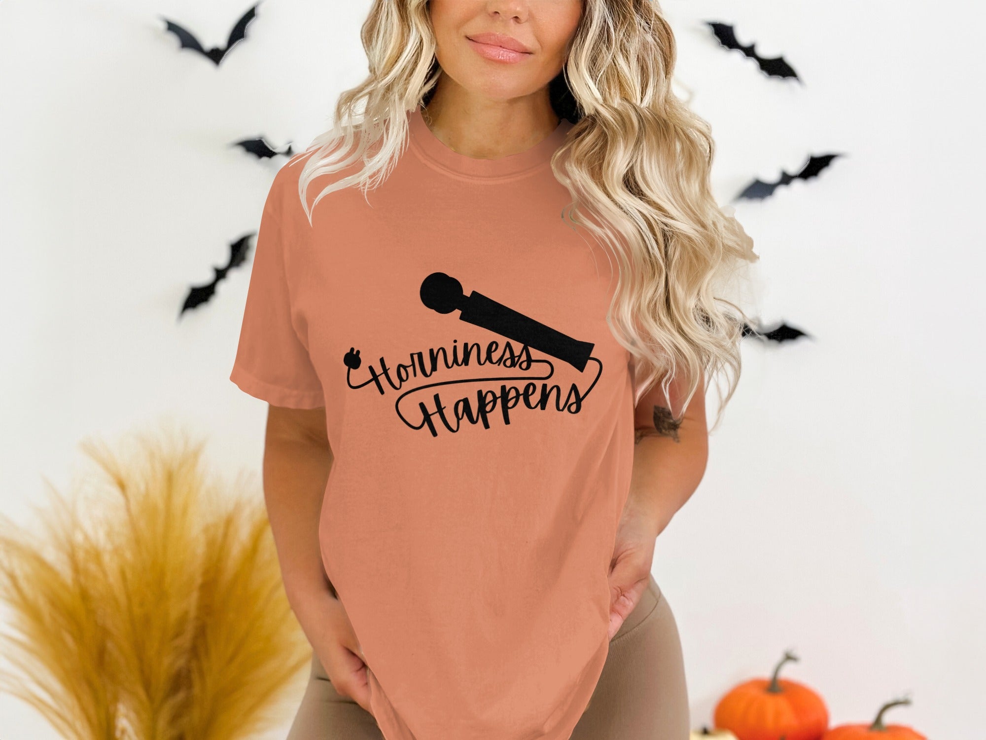 Horniness Happens T-Shirt Perfect for Halloween