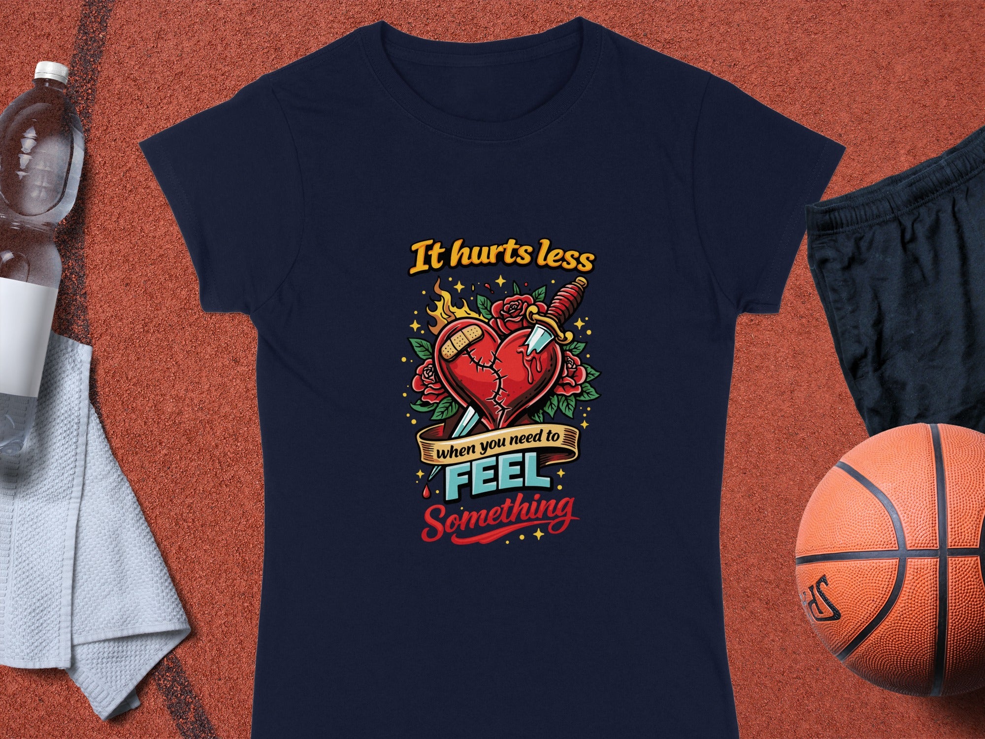 It Hurts Less When You Need to Feel Something T-shirt