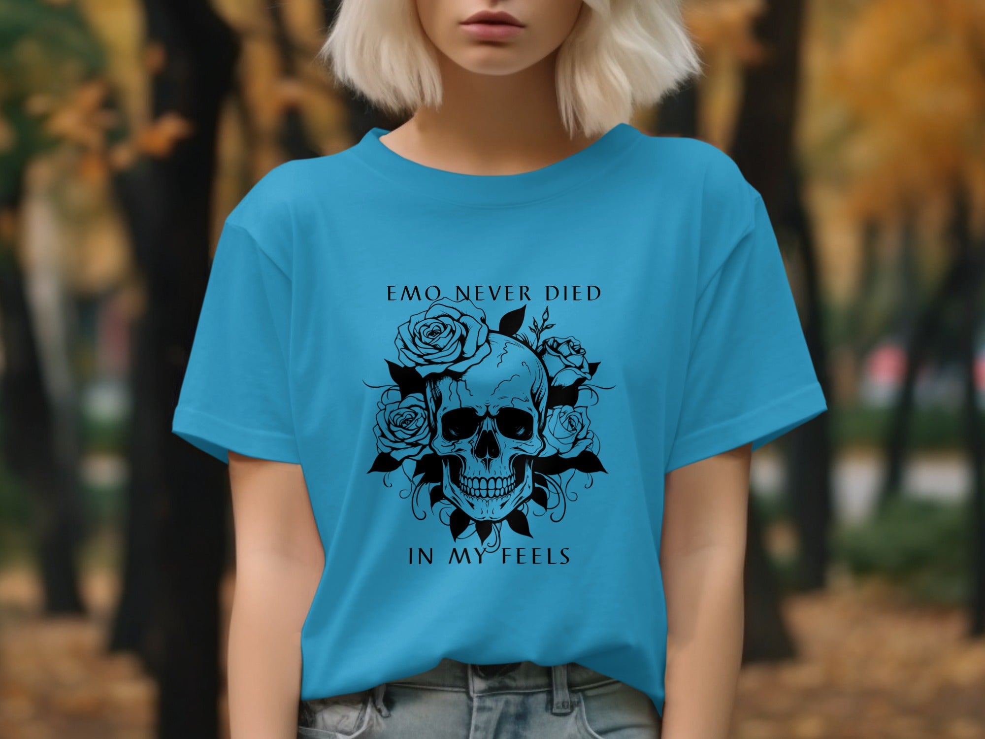 Emo Never Died In My Feels Graphic T-Shirt