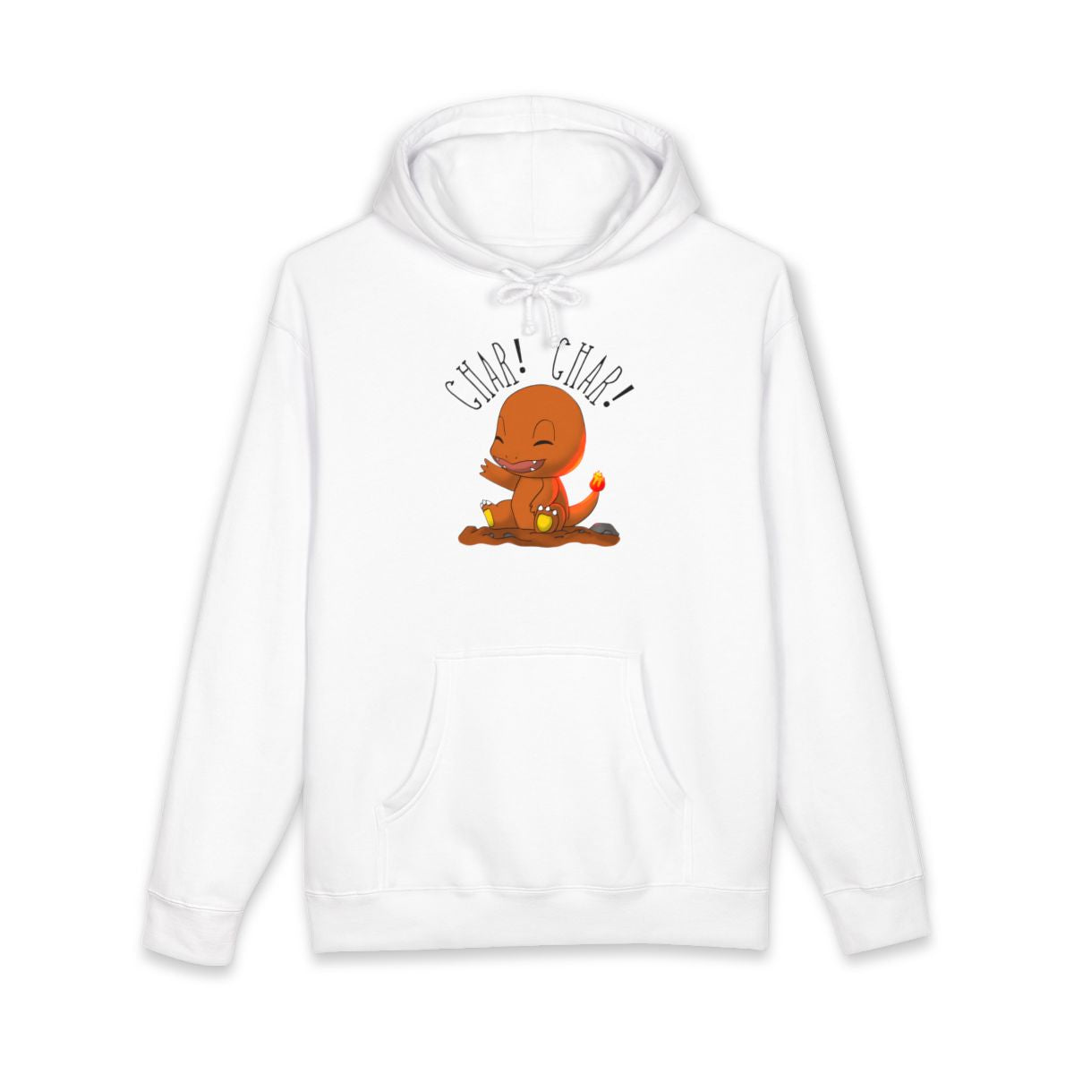 Happy Smiling Pokemon Hoodie Char Char Character Design