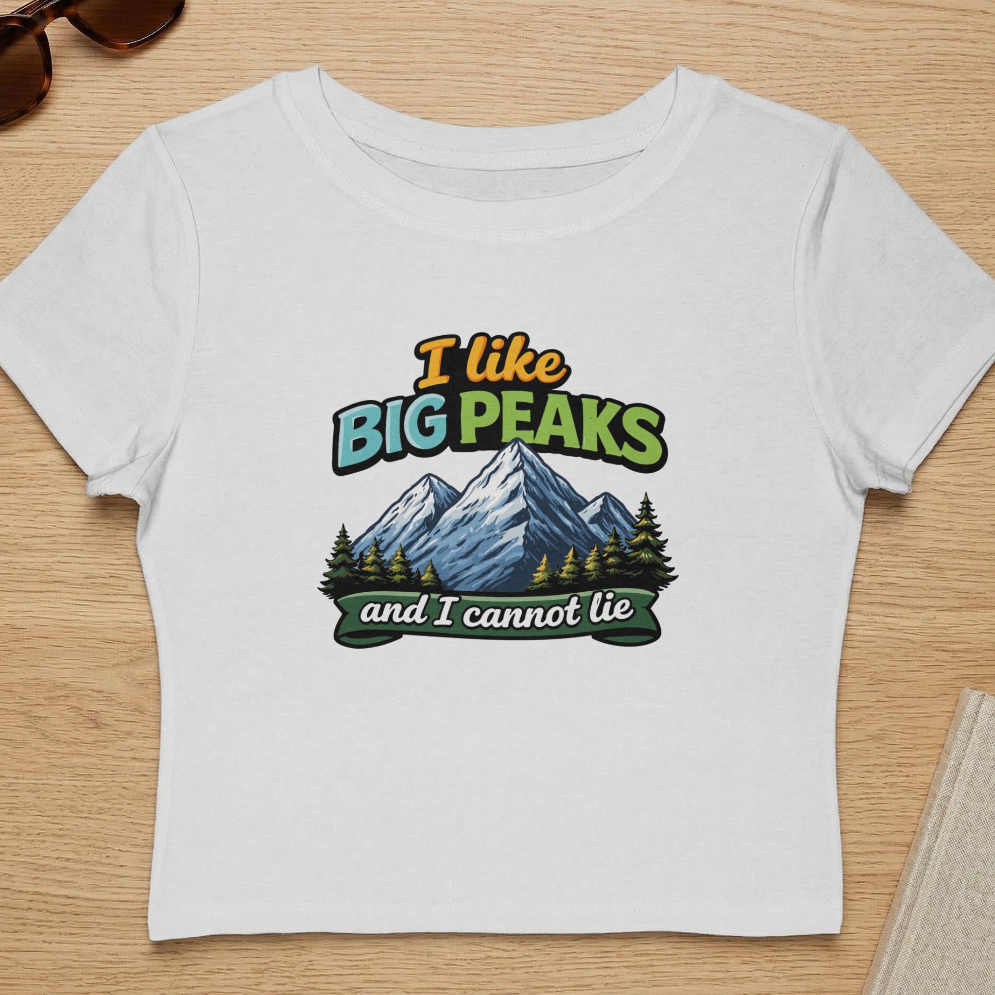 I Like Big Peaks And I Cannot Lie Graphic Tee