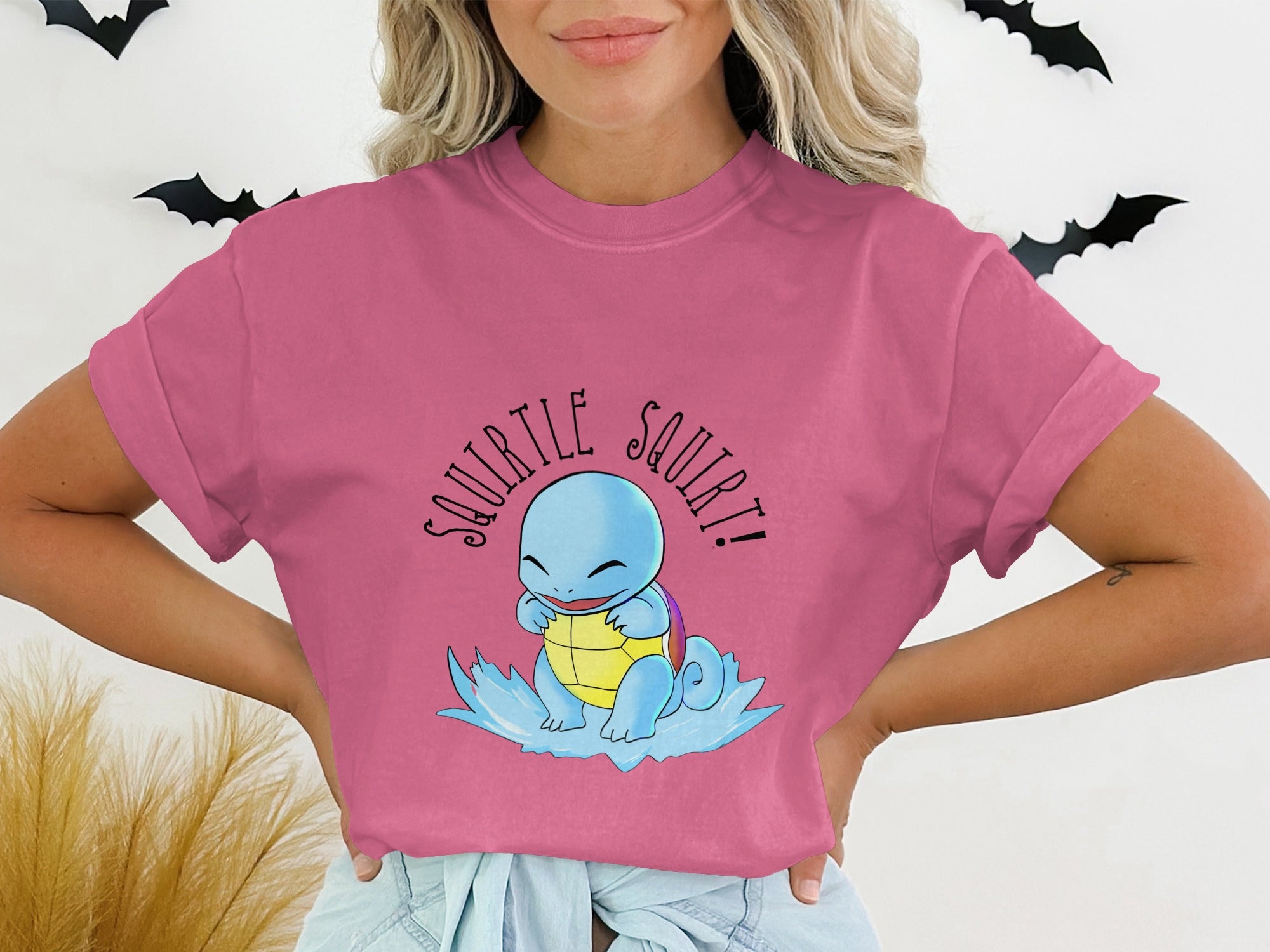 Cute Squirtle Squirt Graphic Tee for Fans T-Shirt