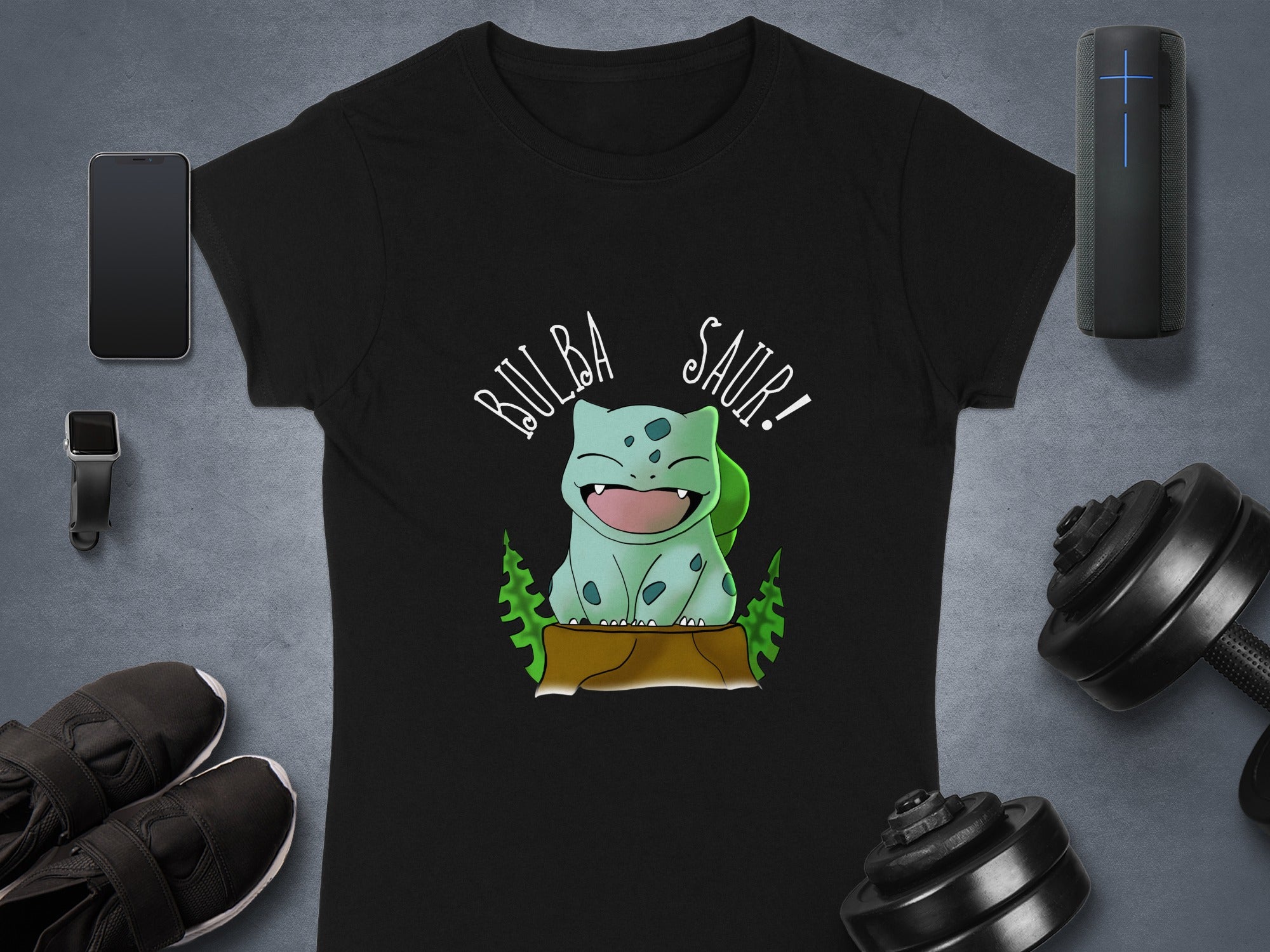 Cute Dinosaur Character Black T-shirt for Kids Product
