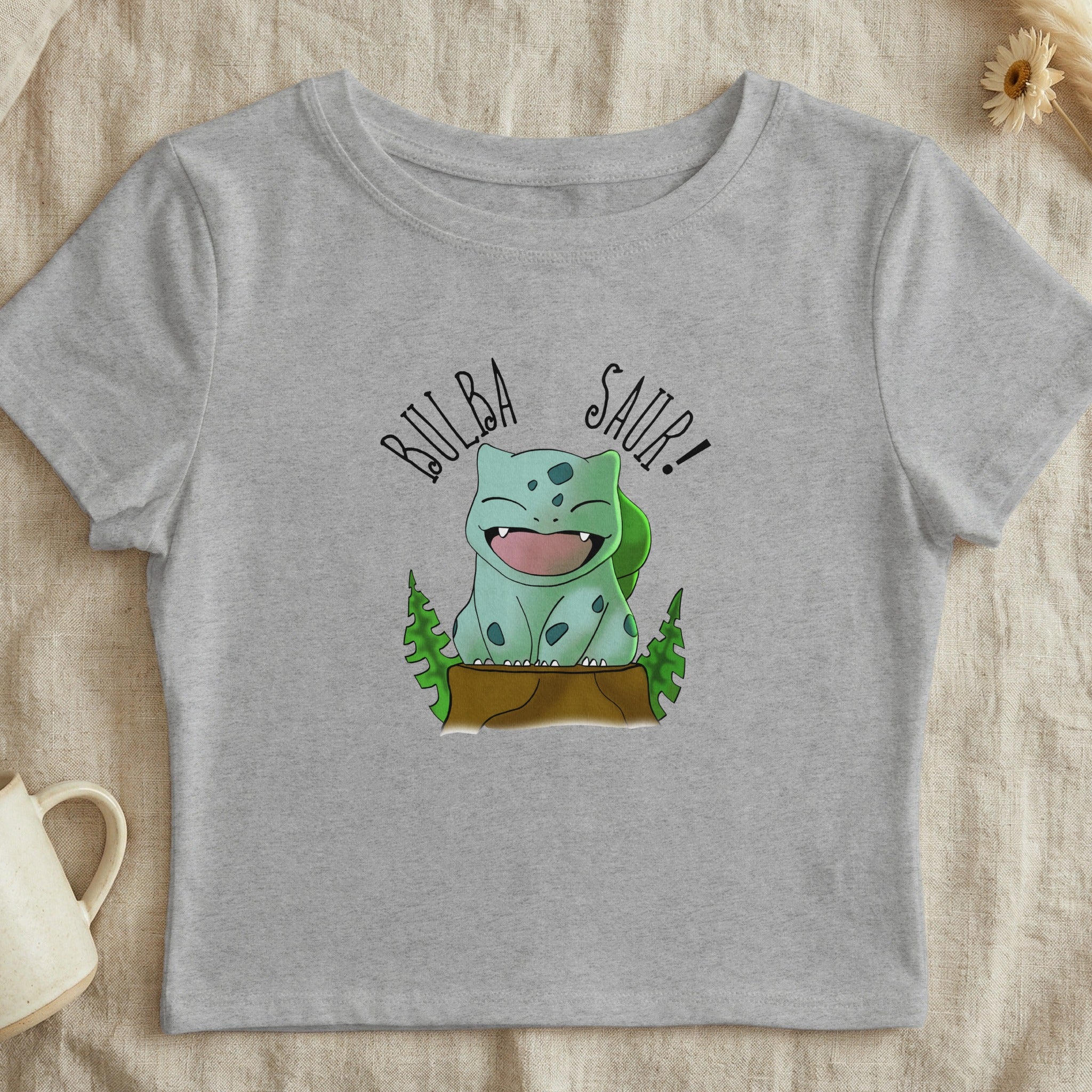 Bulbasaur Graphic Printed T-Shirt for Casual Wear