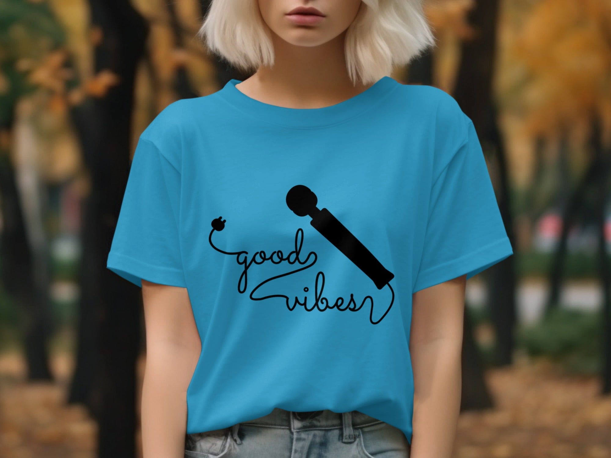 Good Vibes Microphone Design Unisex T-Shirt