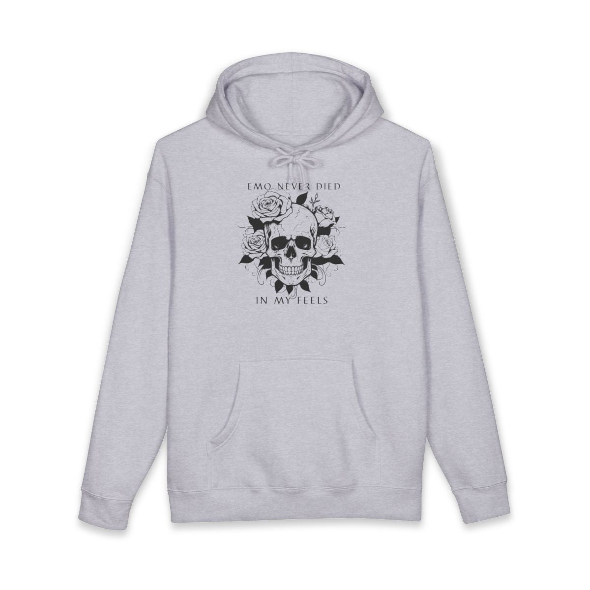 Emo Never Died Skull Roses In My Feels Hoodie